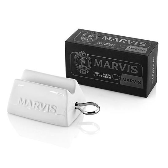 Marvis - Distributeur de dentifrice Blanc