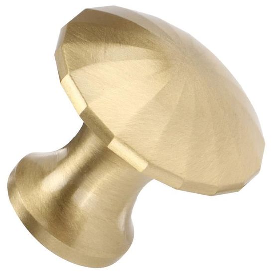 Poignées De Meuble En Forme De Penseur 3D – Laiton Doré – Boutons De Tiroir Originaux