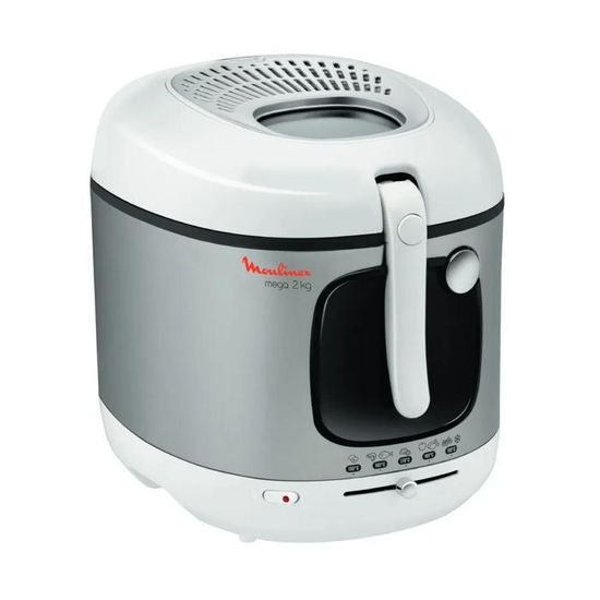 moulinex friteuse classique mega xxl 2kg am480070 cdiscount electromenager