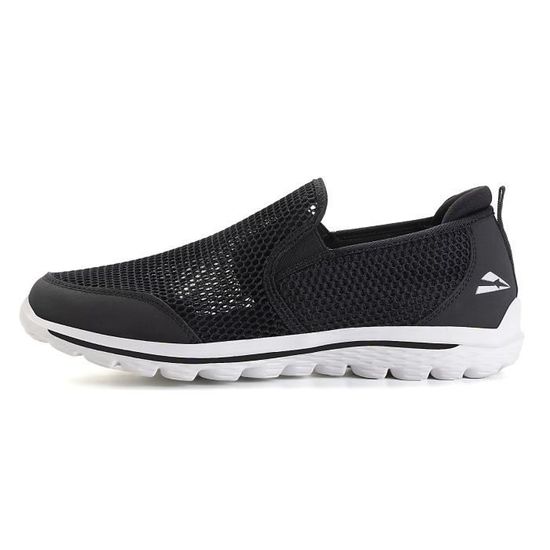 Basket Homme Chaussures De Sport Masculines Respirante Chaussures Noir