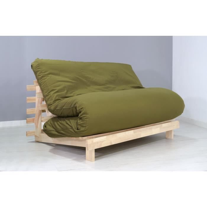 Canapé droit Moderne Confort Vert