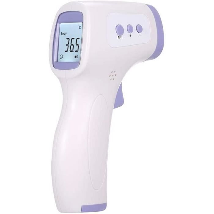 Thermomètre Médical Thermomètre numérique à Infrarouge avec Alarme de Lecture Précise Pour les Souvenirs de Bébé