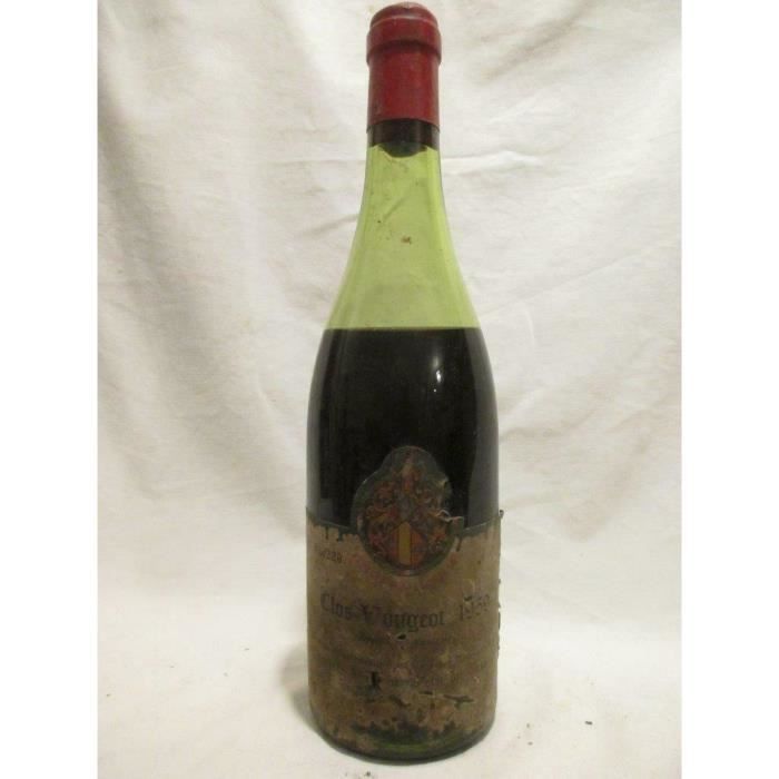 clos vougeot tastevinage grand cru rouge 1959 - bourgogne