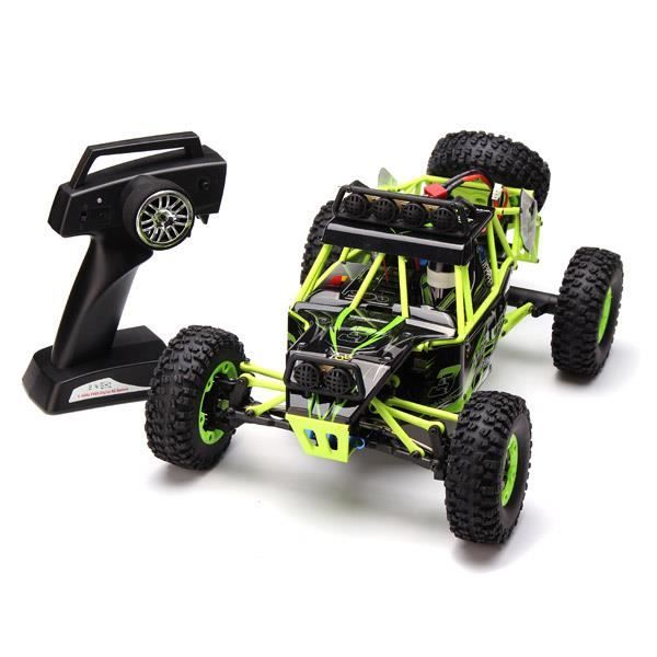 WLtoys RC Voiture 12428 2.4G 1/12 4WD Crawler Avec LED