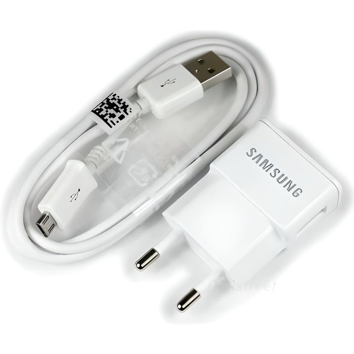 Chargeur secteur origine Samsung Galaxy pour S3, S4, S4 Mini, Note, note 2, Note 3, S2