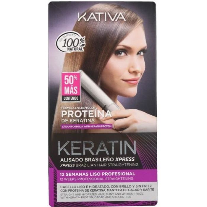 Kativa Keratin Redressage Brésilien Express Kit 150 ml
