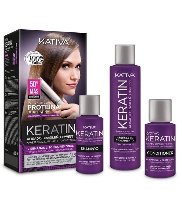 Kativa Keratin Redressage Brésilien Express Kit 150 ml