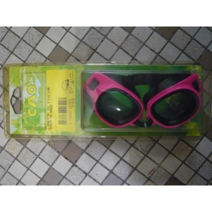 Lunettes de piscine roses CAO