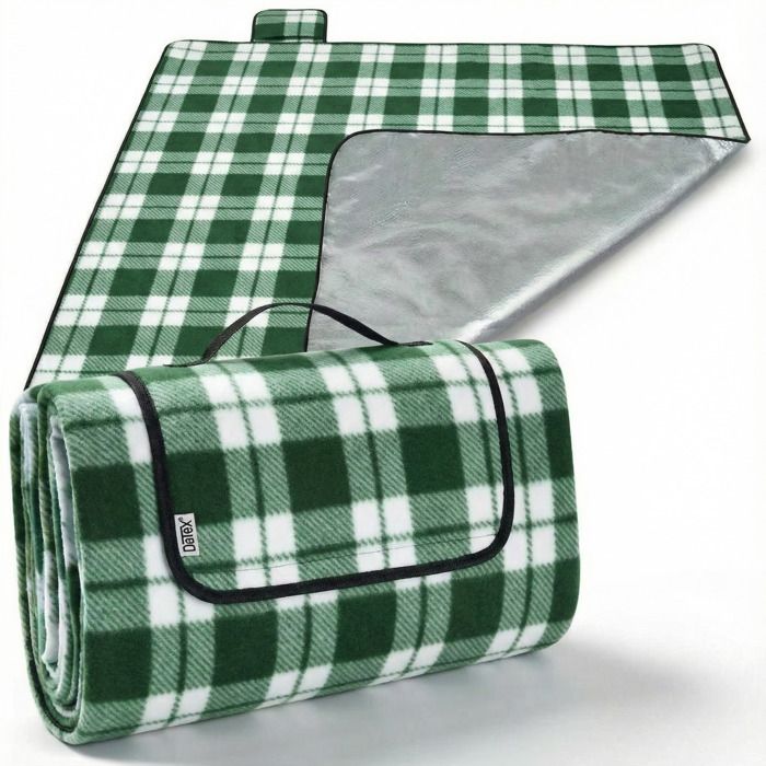 Couverture De Pique-nique XXL 200x200cm Imperméable - Tapis Pliable Pour Jardin, Plage, Camping