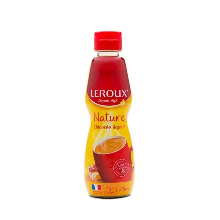 LEROUX - Chicorée Liquide 250Ml - Lot De 4