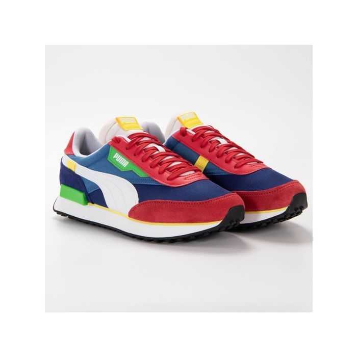 Baskets Future Rider play On bleu / Puma