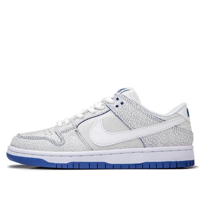 BASKETS NikeSB Dunk Low Premium SB Cracked Leather CJ6884-100
