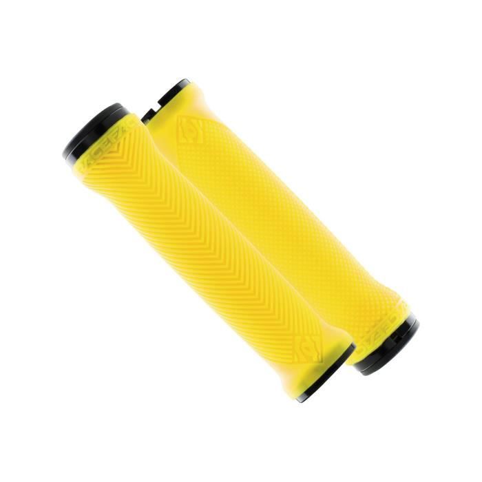 Poignées de Guidon VTT Race Face Love Néon-Jaune