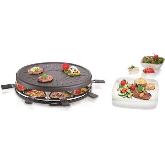 SEVERIN RG2681 Appareil à raclette 8 personnes - Noir