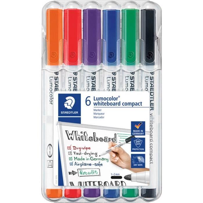 Marqueur tableau blanc Staedtler Lumocolor 341 WP6 multicolore (pas de possibilité de choisir la couleur) 1 pc(s)