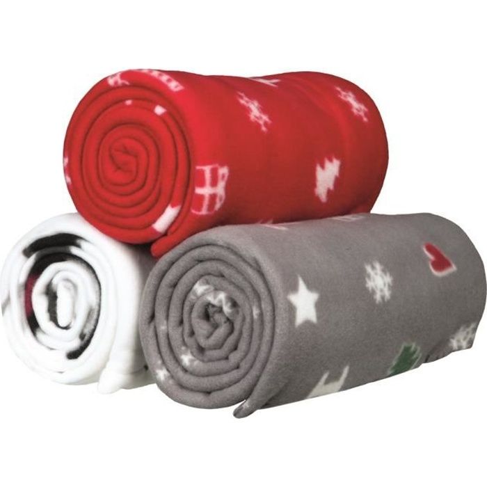 TRIXIE Couverture Yuki Xmas 70cm rouge - Pour chien