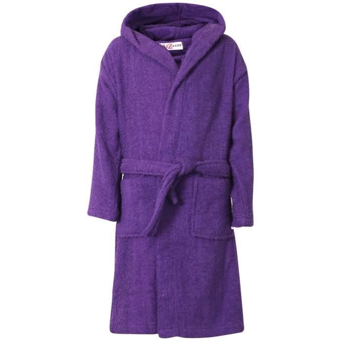 Enfants Filles Gar ons Serviette Eponge Poncho Plage Baignade