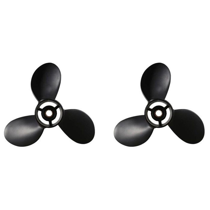 2 Hélices Pour Bateau RC Hors-Bord - Sens CW Et CCW, Arbre 3mm, Accessoires Modélisme Naval