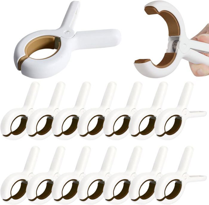 15 Pcs Pince Serviette Plage Résistante Au Vent - Grosse Pince à Linge Pour Serviettes Et Vêtements