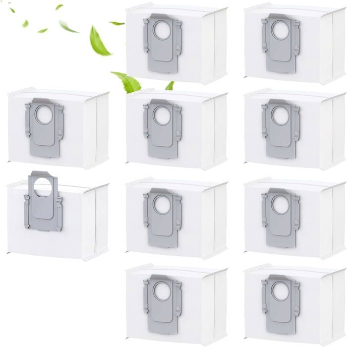 Sac à poussière Roborock*6pcs pour S8 MaxV Ultra, S8 Max Ultra, Qrevo | Roborock ance Boutique officielle | Roborock Official Store