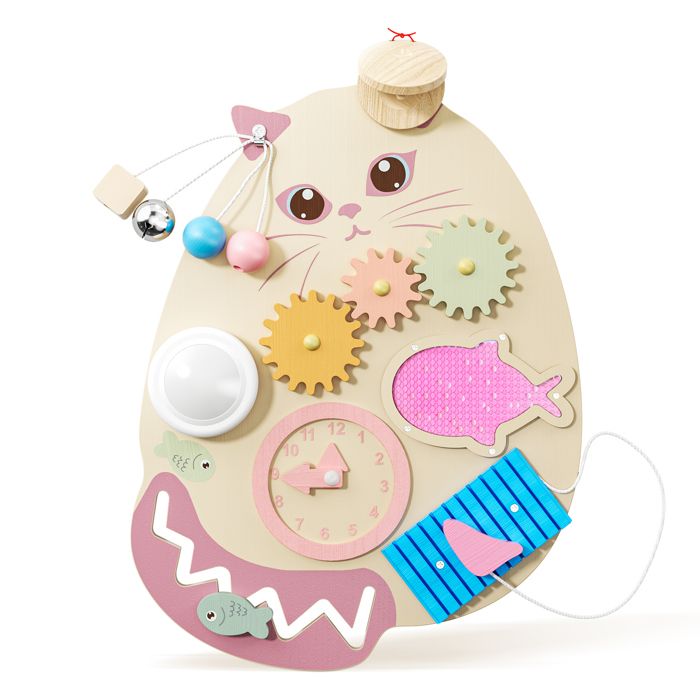 Plateau Tournant à Billes Montessori Pour Busy Board - Pièce Sensorielle, Motricité Fine, Jouet Voyage Enfant 2-3 Ans - 2