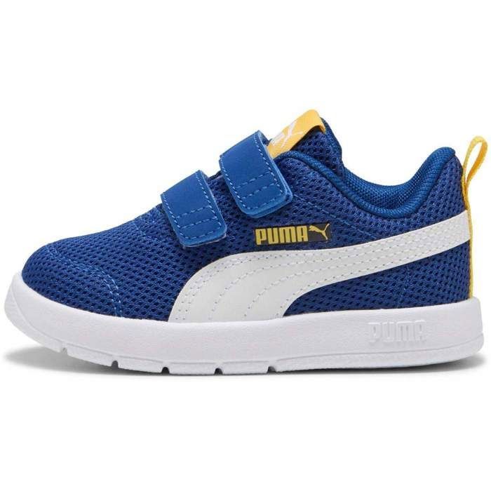 Puma Baskets Puma Courtflex V3 Mesh Inf Clyde Royal-puma W Bleu Fille