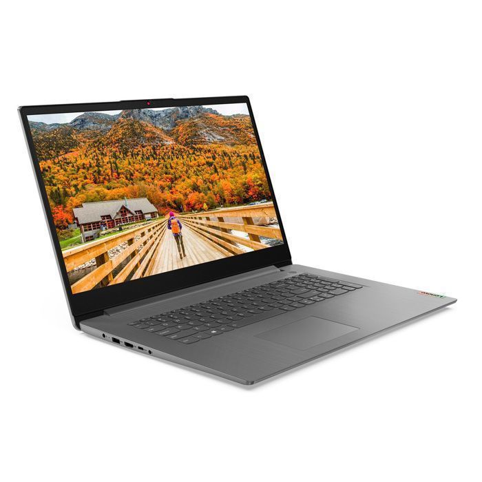 LENOVO – PC portable 17.3 – AMD Ryzen 7 5700U – 12Go – 512Go SSD – Windows 11 Pro – Clavier AZERTY  – IP3 17ALC6 Gris