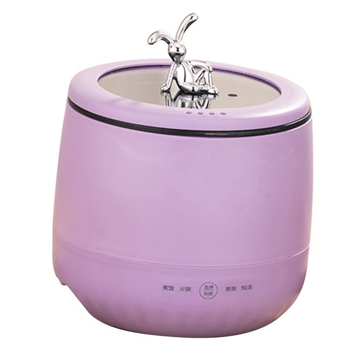 OMABETA autocuiseur à riz électrique Mini cuiseur à riz 18 L non-bâton Smart Electric Rice electromenager electrique Violet