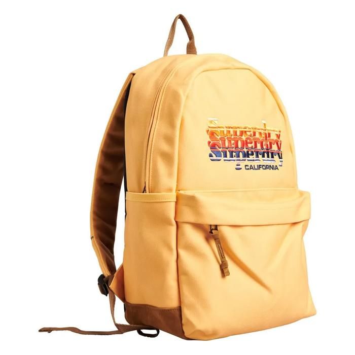 Backpack Sac A Dos Superdry Jaune Sac à Dos Superdry Vintage Graphic  Montana Citronnier