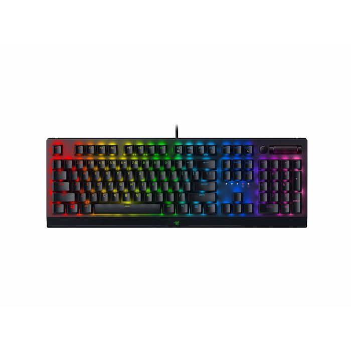 Clavier Mécanique Razer BlackWidow V4 – HyperSpeed, Switches Razer Orange, RGB Chroma - vue 3