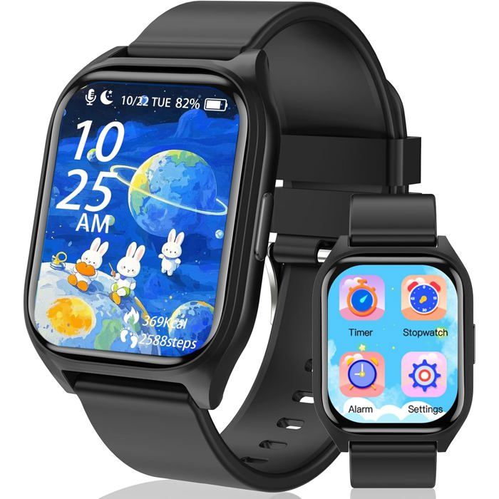 Montre Connectée Enfant - Smartwatch Pour Garçons Et Filles Avec 19 Modes DEntraînement Suivi Du Sommeil Compteur De Calo[YS700]