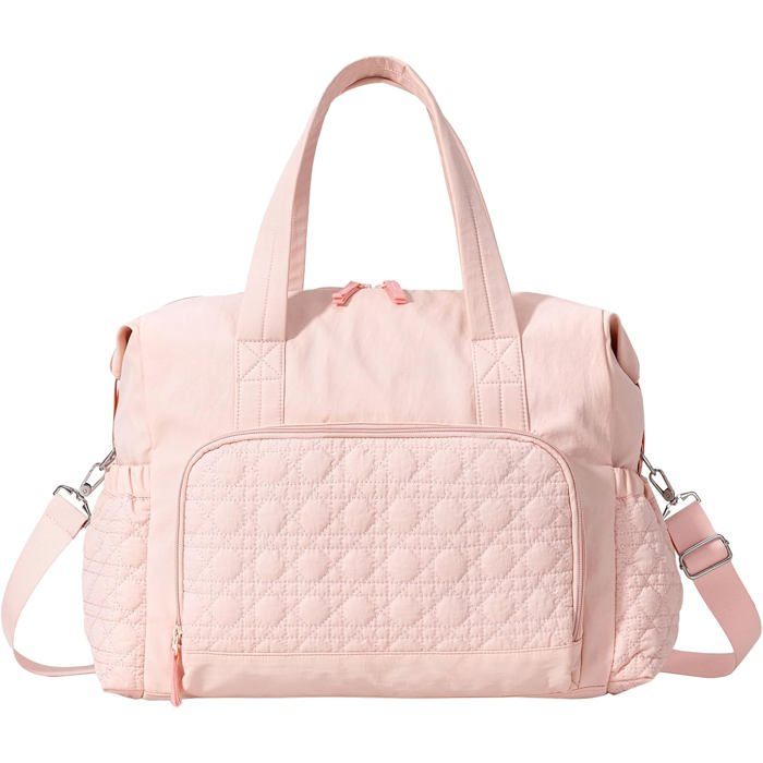 Sac de sport - Sac de transport de 24 litres  - Convient pour la salle de sport lentraînement et les voyages (Rose)