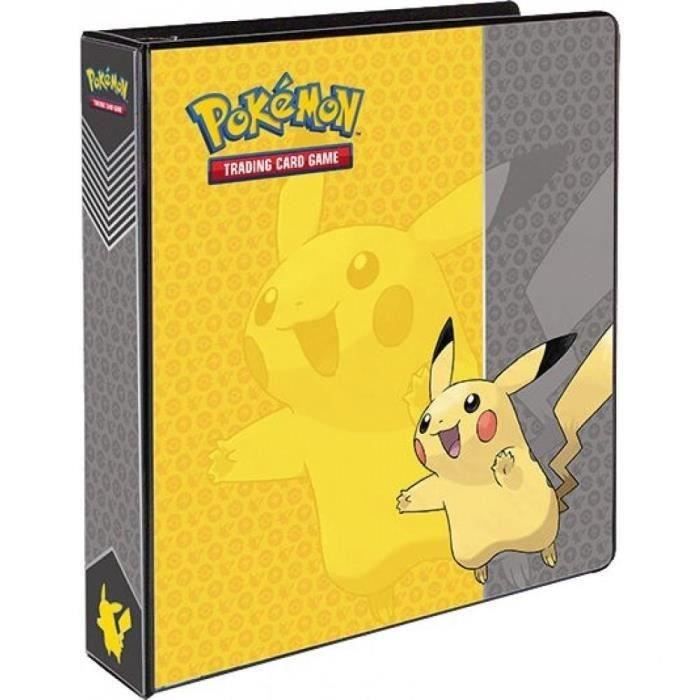 Classeur à anneaux Pikachu - POKEMON - Cartes à collectionner - Jaune -  ASMODEE - Cdiscount Jeux - Jouets