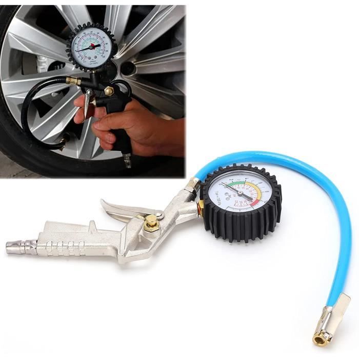 Dégonfleur De Pneus Automatique - Lot De 4 - Acier Inoxydable, Arrêt Auto - Réglable 10-30 PSI - Pour 4x4, SUV, Moto, Camping-car