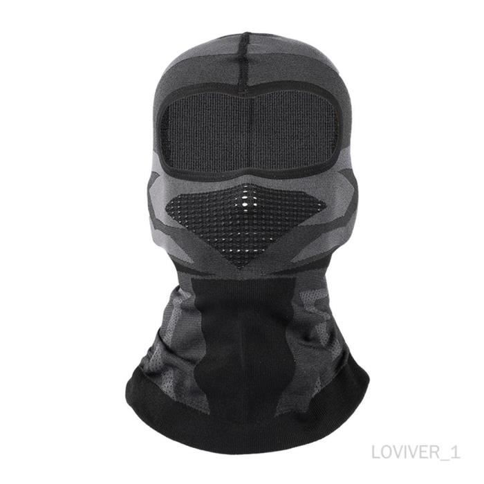 Femme Cagoule Tricoté Chaud Hiver Cache Cou Bonnet Polaire Coupe Vent