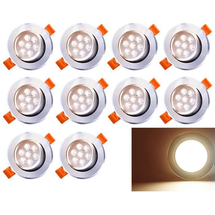 SSC-LUXon 6 X RF-2 LED Recessed Spotlights GU10 5 W 230 V