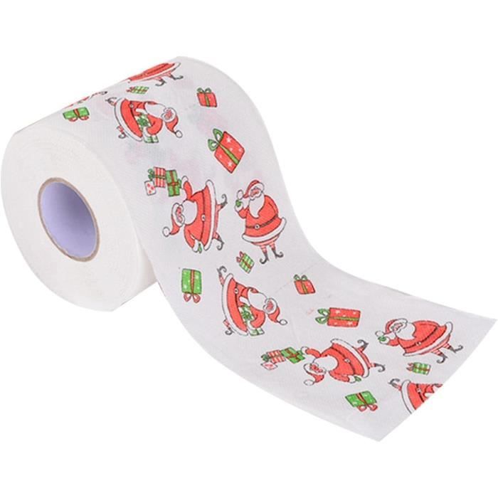 Serviettes De Noël En Papier Rouge Et Blanc à Motif De Père Noël Et Bonhomme De Neige, Fournitures De Décoration De Ixpour La Maison, 20 Pièces