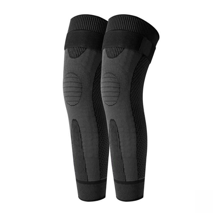 Manchons De Compression Pour Genoux (1 Paire) – Soutien Articulaire, Anti-dérapant – Pour Sport, Arthrite, Récupération