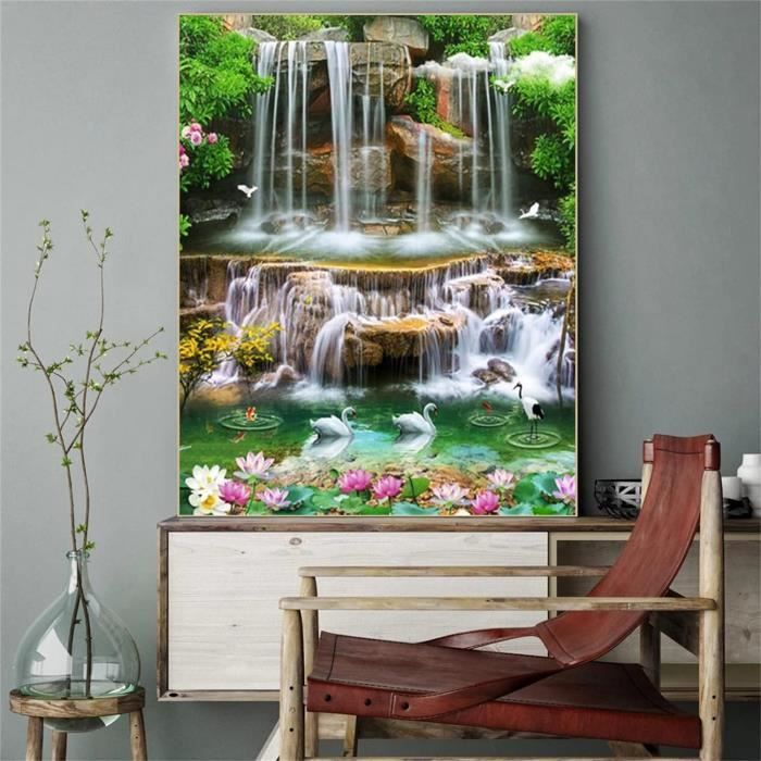 Kaliosy 5 D Diamant Art Peinture Cascade par Kits de Guadeloupe