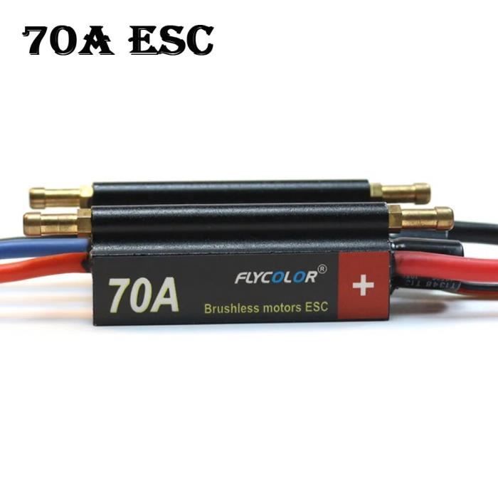 CLS 70A - Contrôleur de vitesse étanche pour moteur de bateau RC, ESC