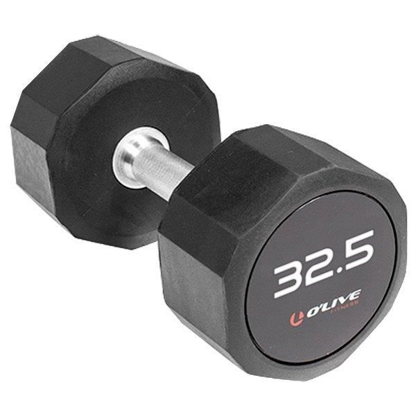 Olive Pro-style Dumbbells 32.5 Kg 32.5 kg