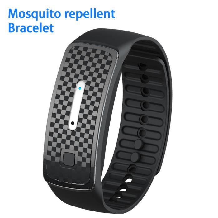Bracelet Anti Moustique A Ultrasons Anti Insectes Bande De Poignet Repulsif Insecte Pour Enfant Noir Cdiscount Puericulture Eveil Bebe