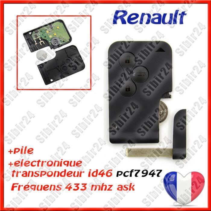 carte renault megane 2 vierge Carte Cle Vierge Electronique Renault Megane 2 Scenic 2 3 Achat Vente Cle De Contact Carte Cle Vierge Electron Cdiscount carte renault megane 2 vierge