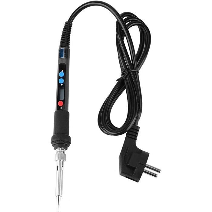Fer à Souder Réglable 30W-50W Avec Support, Embouts Et Soudure - 110V - Marque Electronix Express