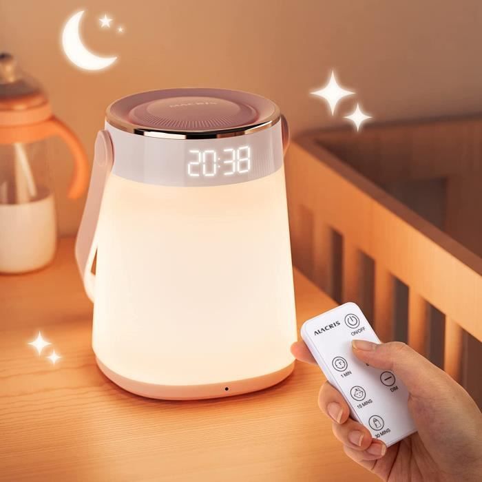 Veilleuse pour table de nuit FAIT musique et lumiere main image 0