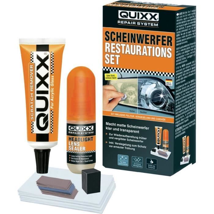 Kit Renovateur de phares Quixx Repair 00084