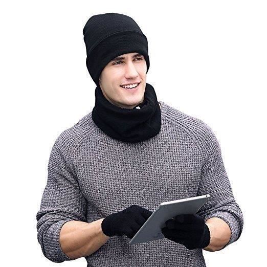 Pack bonnet echarpe gant homme clearance
