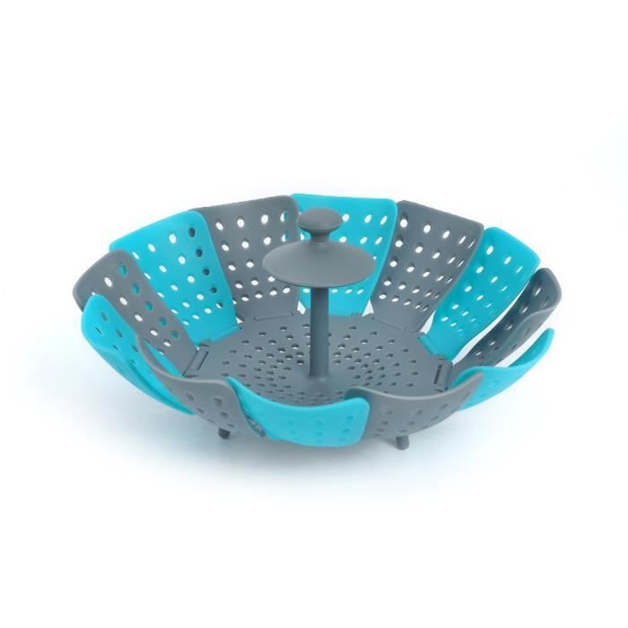 Panier Vapeur En Acier Inoxydable 20 Cm - Passoire Multifonction Pour Cuisson, Friture, Drainage