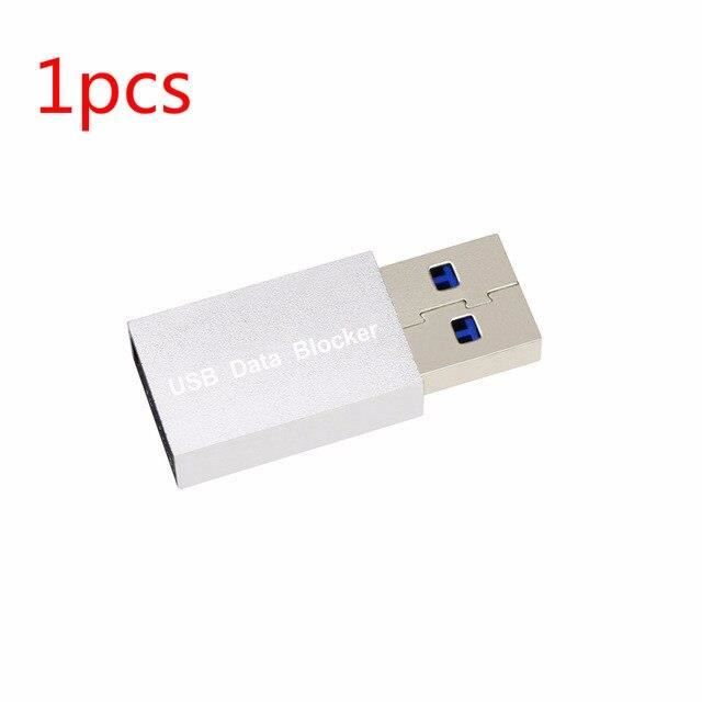 2 Bloqueurs De Données USB 3.0 Type A - Sécurité Charge Rapide 50V/5A