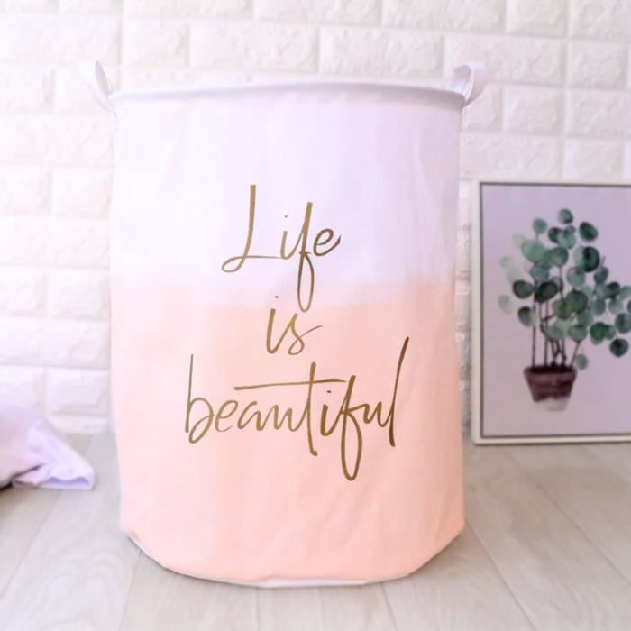Grand Seau Pliable 30 L épaissi Grande capacité Seau à Linge Portable